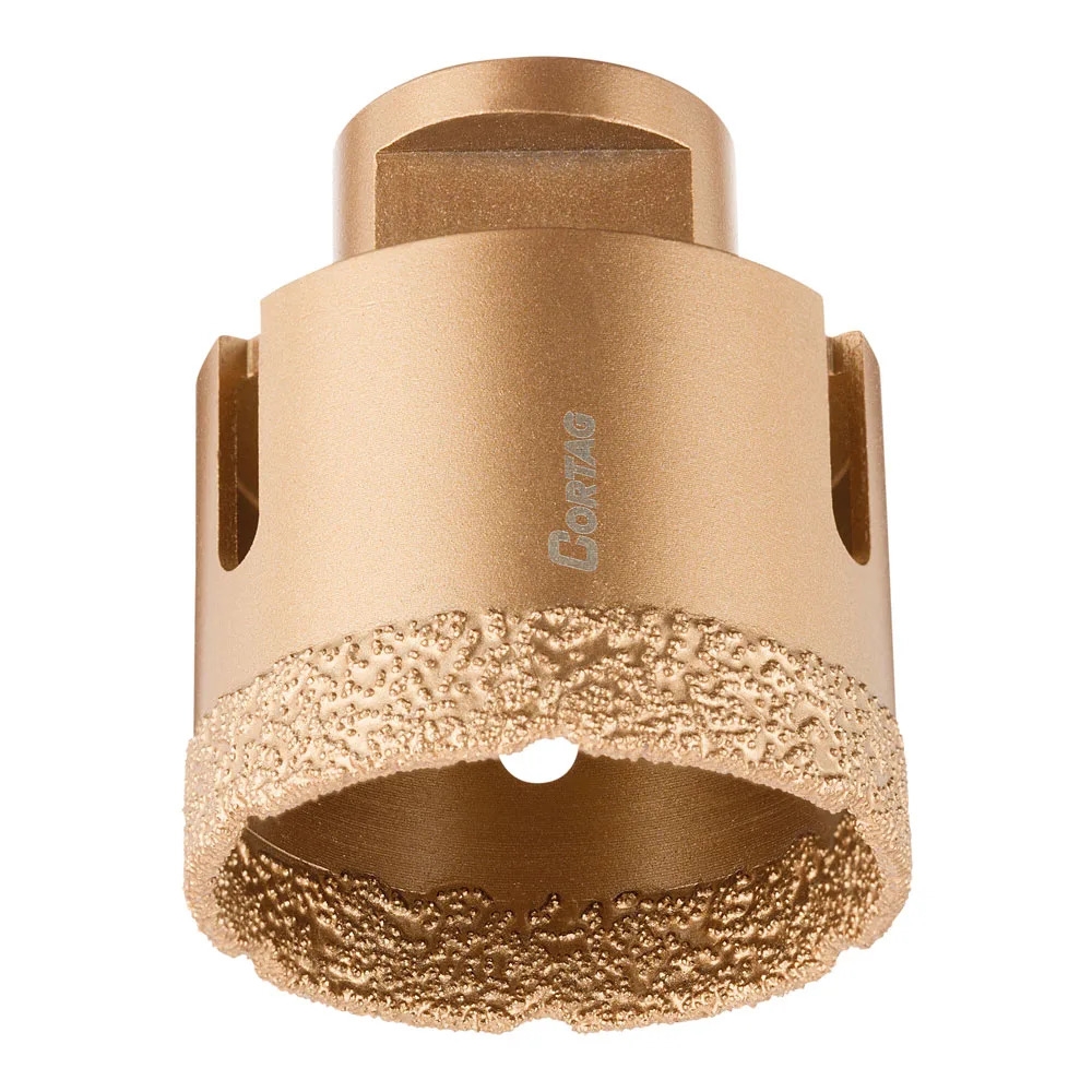 Serra Copo Diamantada 50mm Cortag M14 (Esmerilhadeira)