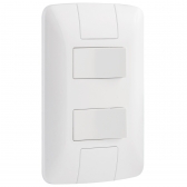 2 Interruptores Simples 6A Tramontina ARIA 4x2