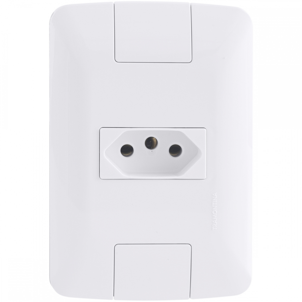 Tomada 2P+T Tramontina ARIA 10A 4x2