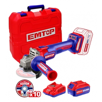 Esmerilhadeira 20v sem fio brushless 3 Velocidades EMTOP