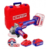 Esmerilhadeira 20v sem fio brushless 3 Velocidades EMTOP