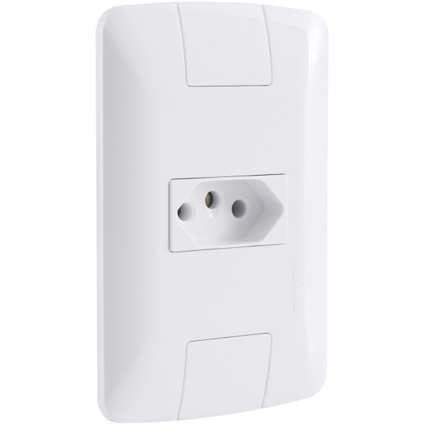 Tomada 2P+T Tramontina ARIA 10A 4x2