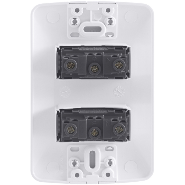 2 Tomadas 2P+T 20A Tramontina ARIA 4x2