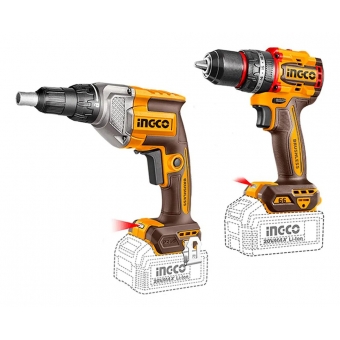 Combo Parafusadeira, Martelete e Parafusadeira Drywall INGCO
