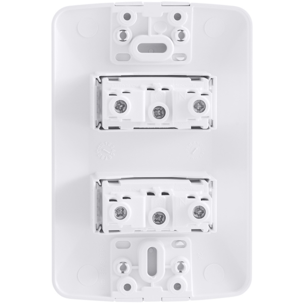 2 Tomadas 2P+T 10A Tramontina ARIA 4x2