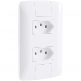 2 Tomadas 2P+T 20A Tramontina ARIA 4x2